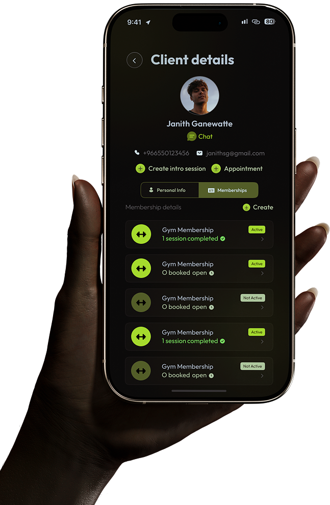 GetMePT client management feature screenshot